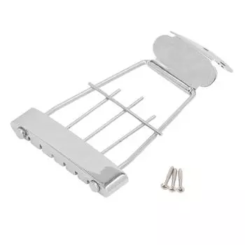 6-струнная гитара трапециевидный струнодержатель регулируемый металлический трапециевидный струнодержатель для Archtop Jazz