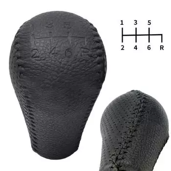 6-ступенчатая кожаная ручка переключения передач для Nissan для Navara D40 для Frontier 05-15