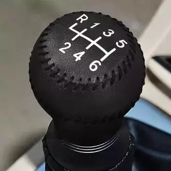 6-ступенчатая кожаная ручка переключения передач МКПП для Toyota COROLLA 1.8L 2007-2016 RAV4 2014 2015 2016 -2018 6-ступенчатая механическая коробка передач