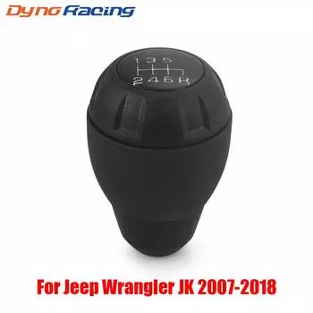 6-ступенчатая механическая ручка переключения передач рычаг переключения передач 68085312AB головка коробки передач для Jeep Wrangler JK 2007-2018