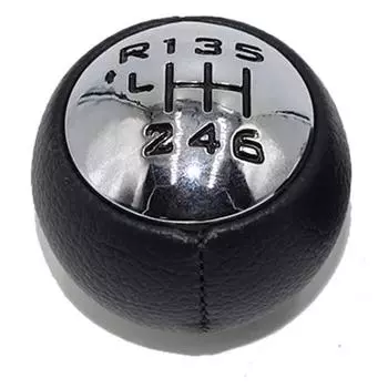 6-ступенчатая ручка переключения передач для автомобиля Peugeot RCZ 2009-2015 Pu кожаная ручка переключения передач для автомобиля коробка передач 6 Speed