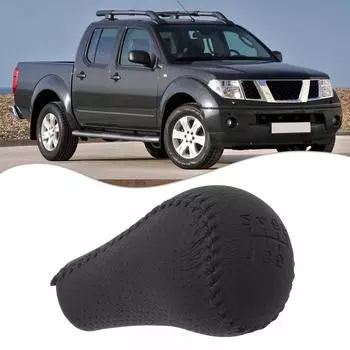 6-ступенчатая ручка переключения передач пластик+кожа 32865-EB30B