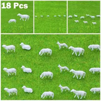 6 Styles Animals Model Animals Model HO Scale Model Railway