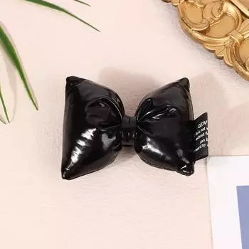 6 Styles Multi Color Sweet Style Cute Bow Shoe Accessories Diy Elegant Shoe Charms For Sandals Shoe Buckle Decorations чёрный
