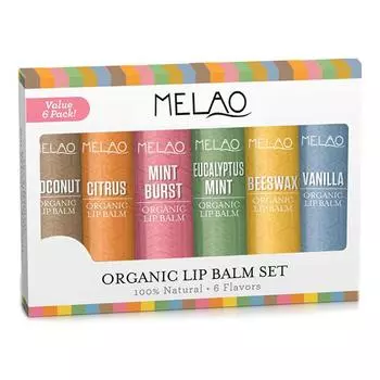 6 упаковок бальзама для губ, помады, крема для губ, восстанавливающей помады с маслом для губ для сухих губ, взрослых и детей