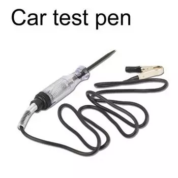 6 В-12 В-24 В Экологичный Изолированный Ручной Многофункциональный Тестер Напряжения Инструмент Для Ремонта Модификации Автомобиля чёрный