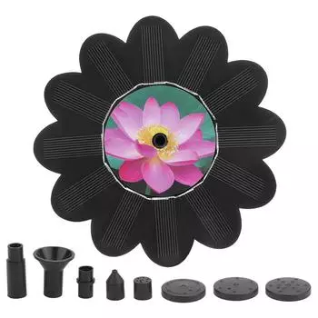 6 В 1,4 Вт бесщеточный двигатель солнечный фонтан солнечный насос для фонтана для украшения сада и ландшафта