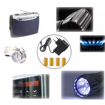 6 В LR14 C фиктивная батарея размера C, кабель для устранения батареи, замена 4 шт. 1,5 ВК батарей для светодиодной лампы, электронной игрушки EU