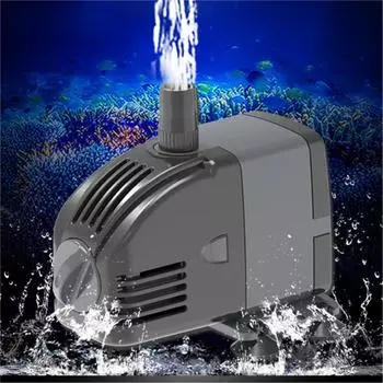 6 Вт 24 Вт 35 Вт 60 Вт Аквариумные водяные насосы для резервуаров, бесшумный погружной водяной фонтанный насос, фильтр для пруда с рыбками с присосками