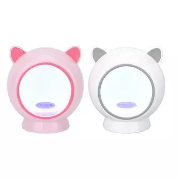 6 Вт лампа для ногтей 3 шт. световых чипов 360° освещение тип C зарядка УФ светодиодная лампа для сушки лака для ногтей Pink