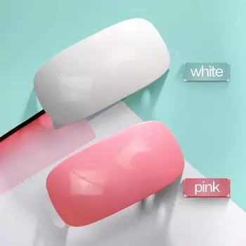 6 Вт Мини УФ-светодиодная лампа для сушки ногтей USB-лампа для отверждения гель-лака сушилка для ногтей освещение гель-арт маникюрный инструмент синий