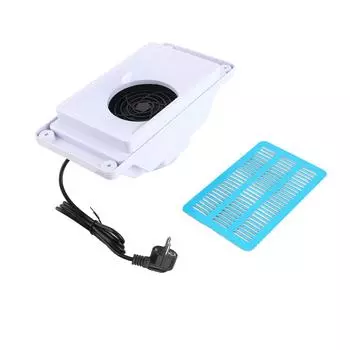 6 Вт пылесос для ногтей тихий настольный пылесос мощный маникюрный инструмент с вентилятором EU вилка 220 В EU PLUG