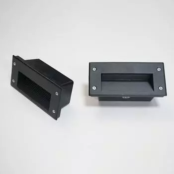 6 Вт Встраиваемые светодиодные настенные светильники Алюминиевый водонепроницаемый рампа коридорный светильник Домашнее освещение Лестничный наружный рампа садовый светильник Warm White