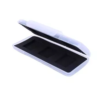 6 в 1 чехол для SD-карт Водонепроницаемый чехол для хранения карт памяти из вспененного ЭВА Антистатический защитный футляр для карт памяти Ударопрочный для 6 SD-карт