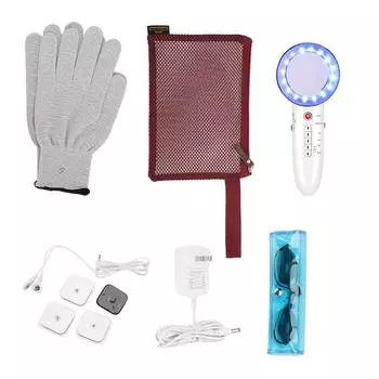 6-в-1 EMS LED гальванический ионный аппарат для лица ультразвуковое похудение антицеллюлитный US Plug