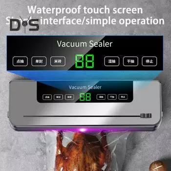 6-в-1 многофункциональная машина для вакуумной упаковки пищевых продуктов с высокой мощностью всасывания, компактный дизайн, простая в эксплуатации машина для вакуумной упаковки пищевых продуктов US Plug A
