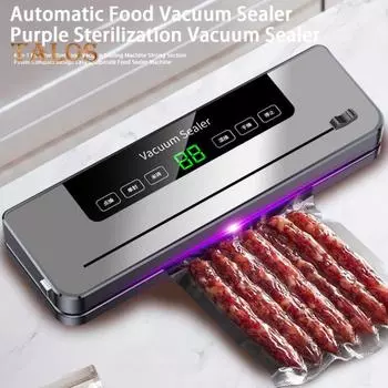 6-в-1 многофункциональная машина для вакуумной упаковки пищевых продуктов с высокой мощностью всасывания, компактный дизайн, простая в эксплуатации машина для вакуумной упаковки пищевых продуктов US Plug A