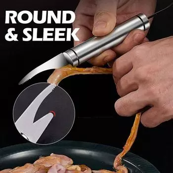 6 в 1 Нож для чистки креветок из нержавеющей стали Нож для резки креветок Многофункциональный быстрый инструмент для чистки креветок Инструмент для очистки от панциря Инструмент для морепродуктов