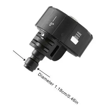 6 в 1 регулируемая насадка для 1/4-дюймовой беспроводной мойки высокого давления, очистителя, водяного пистолета, насадки для шланга