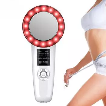 6 в 1 ультразвуковой кавитационный массажер для похудения тела потеря веса антицеллюлитный сжигатель жира гальванический инфракрасный аппарат EMS терапии AU Plug