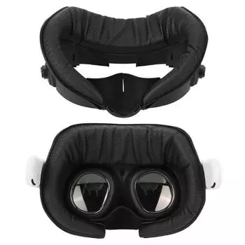 6 в 1 защитная маска для лица Meta Quest 3 VR, сменный лицевой интерфейс, искусственная кожа, носовая накладка, препятствующая протеканию, аксессуары Quest3