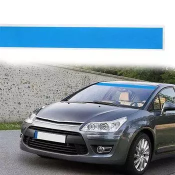 6 x60 Виниловая наклейка на лобовое стекло автомобиля Полоса для гонок Светоотражающая наклейка Декор козырька на окно