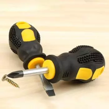 6 x 38 мм крестовая/шлицевая отвертка, удобная в использовании, прочная портативная прочная магнитная мини-отвертка для дома 3