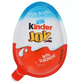 6 x Kinder Joy Surprise Egg Boy (Сделано в Индии)