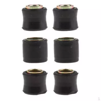 6 задних амортизаторов двигателя