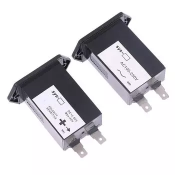 6-значный счетчик часов переменного тока, 100-250 В, полностью герметичный кварцевый таймер, счетчик Sys-1