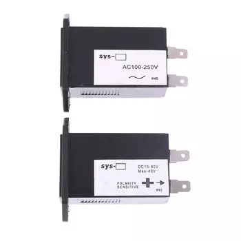 6-значный счетчик часов переменного тока, 100-250 В, полностью герметичный кварцевый таймер, счетчик Sys-1