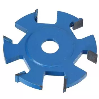 6 зубьев, фреза по дереву, углеродистая сталь, резьбовой диск, деревообрабатывающий угловой шлифовальный станок, долбежный инструмент