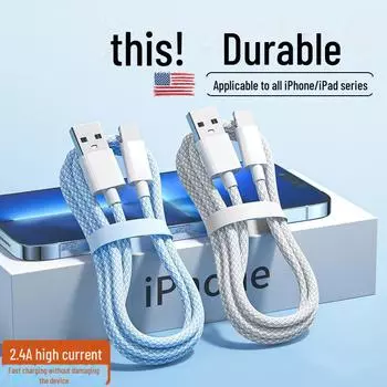 6A Double Magic 66W кабель для быстрой зарядки для Huawei, Xiaomi, Android 1m A-C Purple