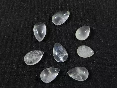 6Cts. Натуральный нежно-розовый кварц грушевидной формы россыпью драгоценных камней 8 шт. лот 05X08MM RQ-1370