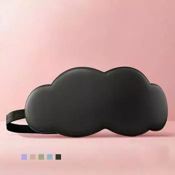 6D маска для сна, блокирующая свет, маска для сна для глаз, мягкая маска для сна, для путешествий, ночная дышащая маска для сна чёрный