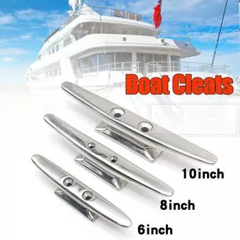 6inch(150мм)/8 дюймов(200мм)/10 дюймов(250мм) Аксессуары для лодок Кнехт для наружных судов из нержавеющей стали для яхт, причалов, палуб, морских тумб