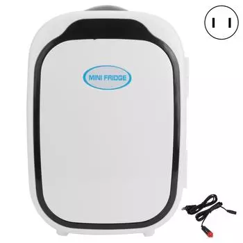 6L Мини Портативный Горячий Холодный Двойного Использования Электрический Холодильник Прикуриватель Для Дома Автомобиля 12 В