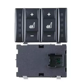 6M2T19K314AC,1556673 Выключатель подогрева сидений Выключатель электропривода сидений для Ford GALAXY II S-MAX, Mondeo,2006-2015 чёрный