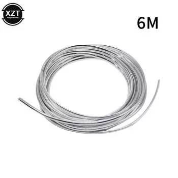 6M хромированная накладка на молдинг двери автомобиля, защитная накладка на край, рулон хромированной накладки на молдинг чёрный