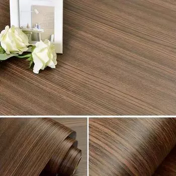 6M Водонепроницаемый Самоклеящийся ПВХ Рулон Обоев Мебельные Шкафы Виниловая Декоративная Пленка Наклейки с Древесной Текстурой для DIY Домашнего Декора 40x100CM