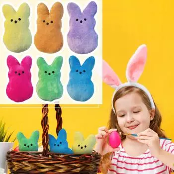 6pc Cute Soft Doll Plush Toy Family Party Wedding Kids Gift One Size