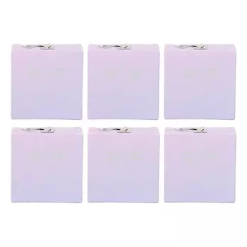 6pcs 10m Inked Eyebrow Mapping String Clear Marks Microblading String for Brow Mapping разноцветный