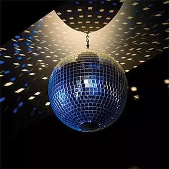 6pcs 3CM Disco Glass Ball Light DJ Christmas Party With Reflective Reflective Glass Rotating Mirror Ball