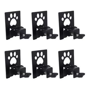 6Pcs Adjustable Non-Slip Mattress Gaskets Metal Mattress Slide Stopper Keep Mattress from Sliding Mattress Holder in Place Gripper Baffle for Metal 6pcs