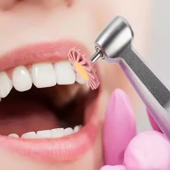 6 шт./кор. стоматологический циркониевый полировальный круг стоматологический резиновый полировальный диск RA комплект дисков 2,35 мм резина с алмазной спиралью гибкие боры инструменты