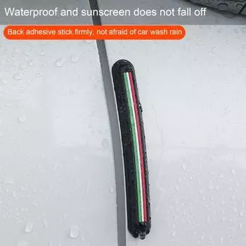 6Pcs Car Door Invisible Edge Guards Protects Design Handles Doors Mirrors Car Door A