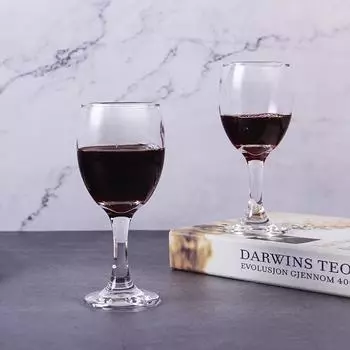 6 шт. классические бокалы для вина, бокалы для шампанского, бокалы для шотландского бурбона, виски, коктейля, коньяка, водки, джина, текилы, ликера для бара, паба, клуба, ресторана 115ml