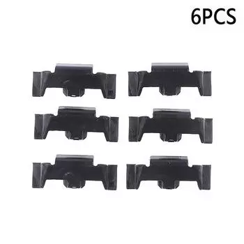 6Pcs Countryman R55 R56 R60 F54 F55 F56 F60 Car Headlamp Headlight Frame Clip Fastener чёрный