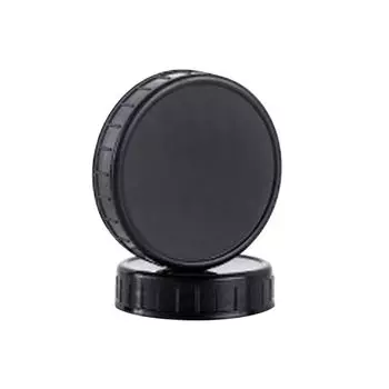 6pcs Durable Reusable Kitchen Tool Good Seal Seal Bottle Cover Mason Jar Lid 70mm 86mm black-6pcs for 86MM