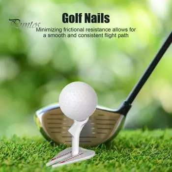 6Pcs Golf Tees Reduce Ball Spin Plastic Golf Tees Enhance Golf Shot Distance And Precision Golf Equipment for Golf Enthusiasts белый